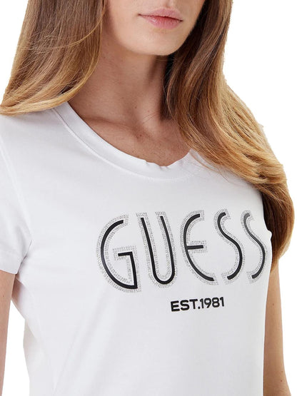 Guess T-shirt Donna W5yi05 J1314 Bianco