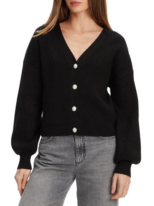 Guess Cardigan Donna W5yr07 Z2zk2 Nero