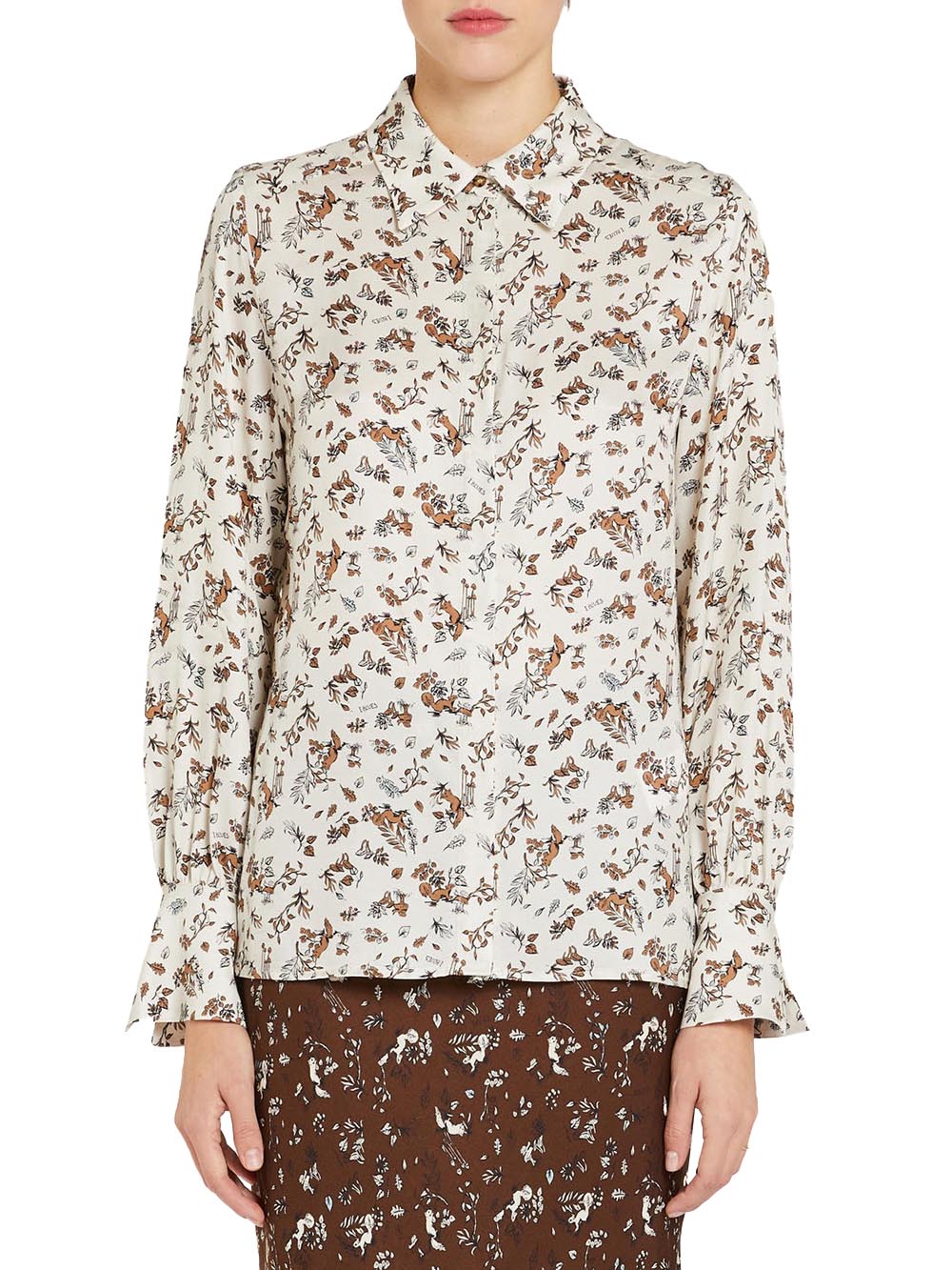 iBlues Camicia Donna 2527116101200 Panna