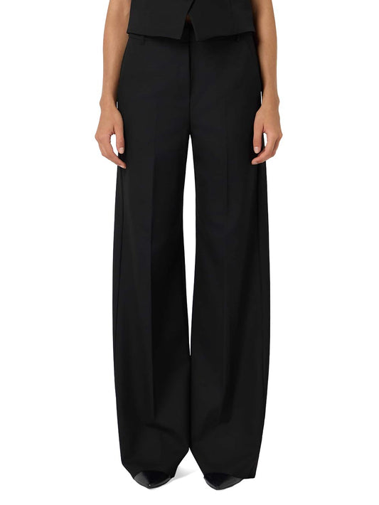 iBlues Pantalone Donna 2527136091200 Nero