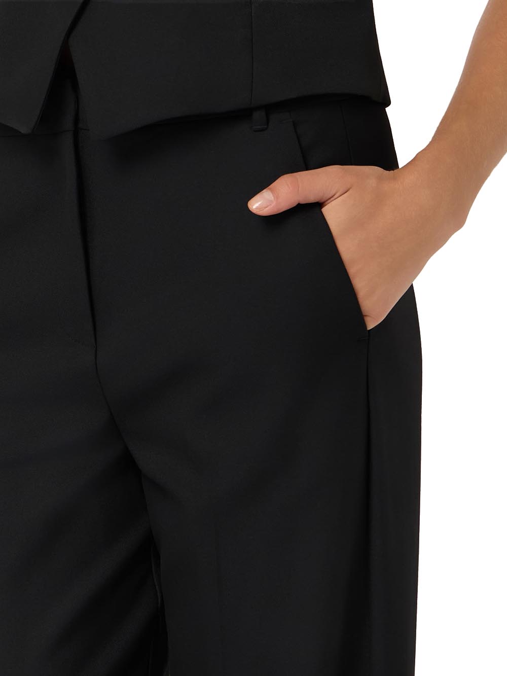 iBlues Pantalone Donna 2527136091200 Nero