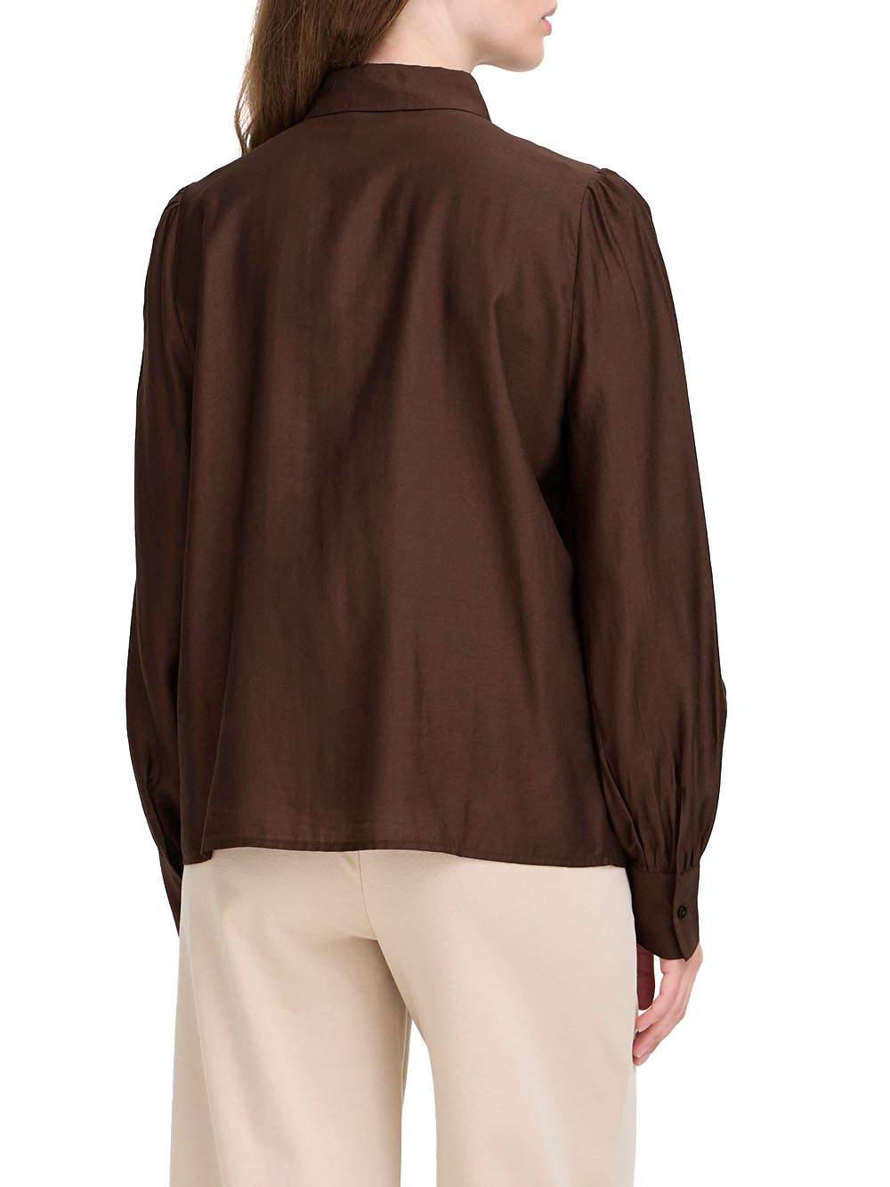 ICHI Camicia Donna 20121889 Marrone