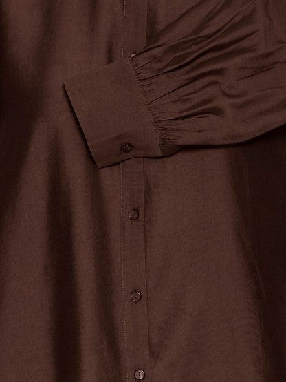 ICHI Camicia Donna 20121889 Marrone