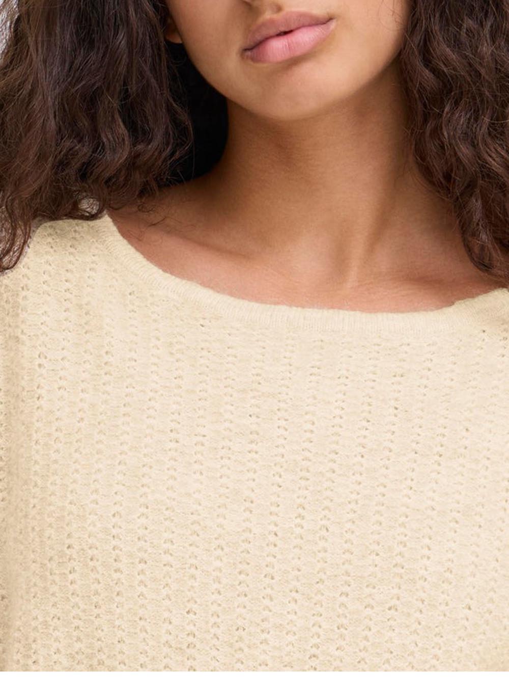 ICHI Maglia Donna 20124540 Beige