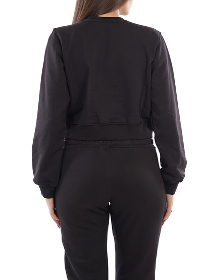 ICON Felpa Donna Icdf2w6f021 Nero