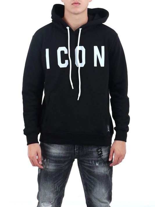 ICON Felpa Uomo Icuf2w6f005 Nero