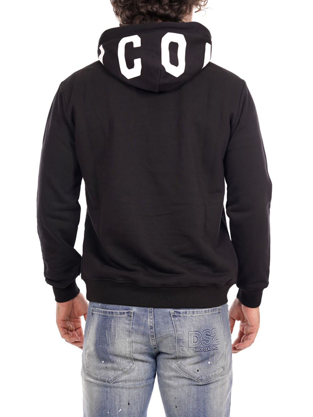 ICON Felpa Uomo Icuf2w6f008 Nero