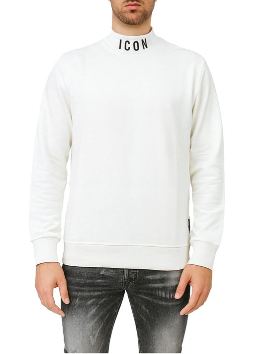 ICON Felpa Uomo Icuf2w6f053 Bianco