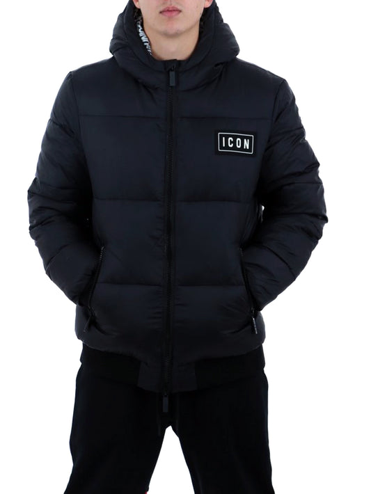 ICON Giubbino Uomo Icuf2w6j003 Nero