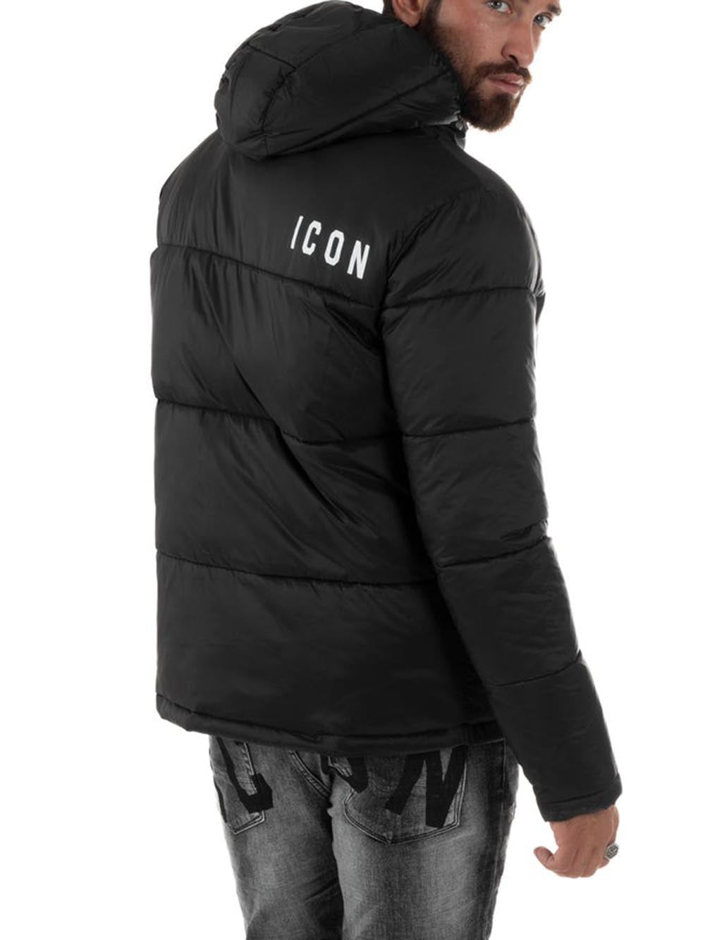 ICON Giubbino Uomo Icuf2w6j014 Nero