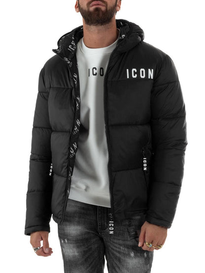 ICON Giubbino Uomo Icuf2w6j014 Nero