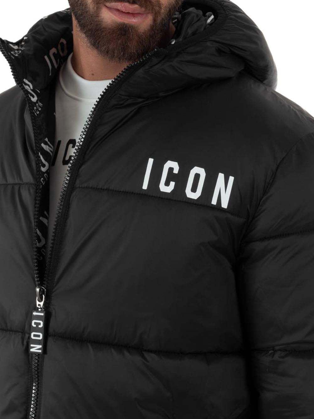 ICON Giubbino Uomo Icuf2w6j014 Nero