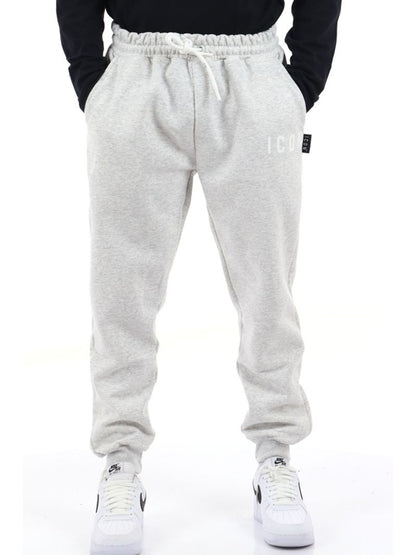 ICON Pantalone Uomo Icuf2w6p003 Grigio melange