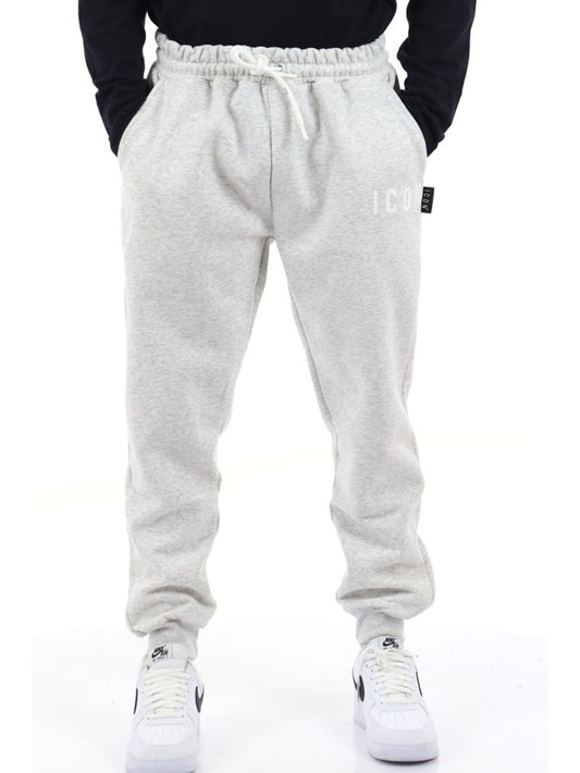 ICON Pantalone Uomo Icuf2w6p003 Grigio melange