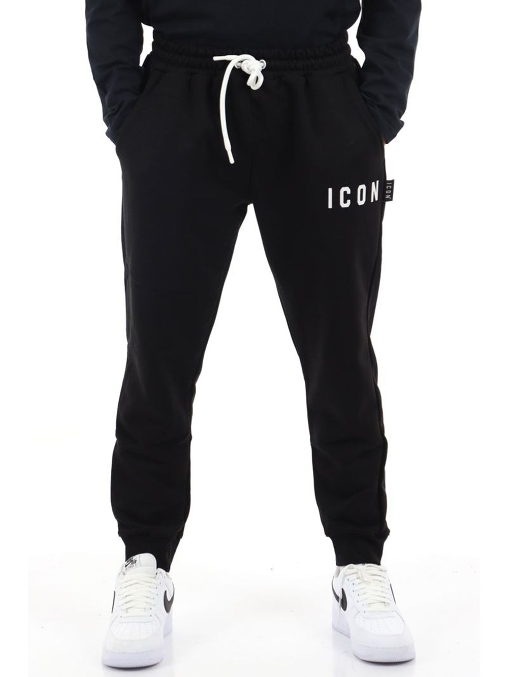 ICON Pantalone Uomo Icuf2w6p003 Nero