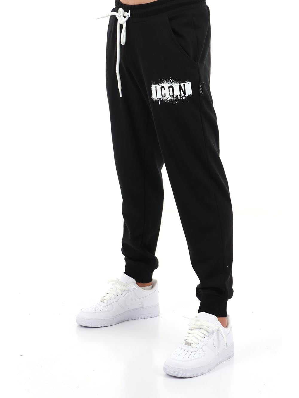 ICON Pantalone Uomo Icuf2w6p005 Nero