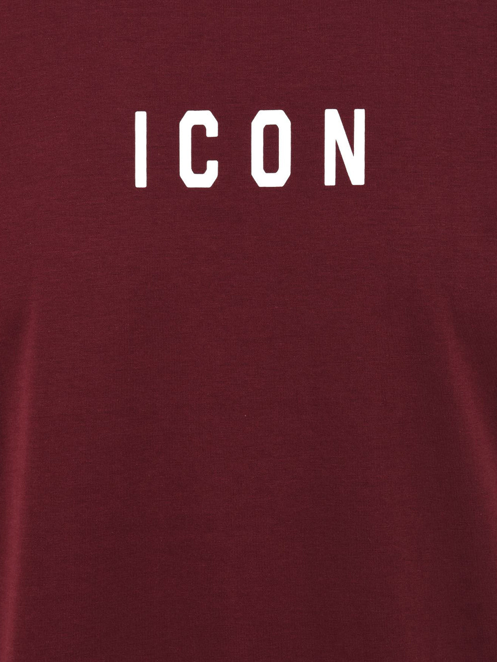 ICON T-shirt Donna Icuf2w6t002 Bordeaux