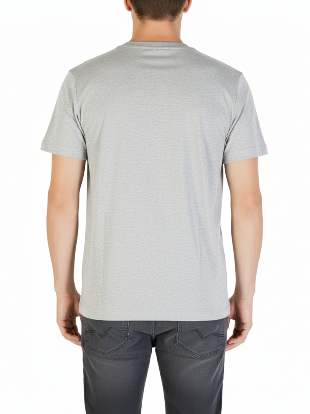 ICON T-shirt Uomo Icuf2w6t004 Grigio melange