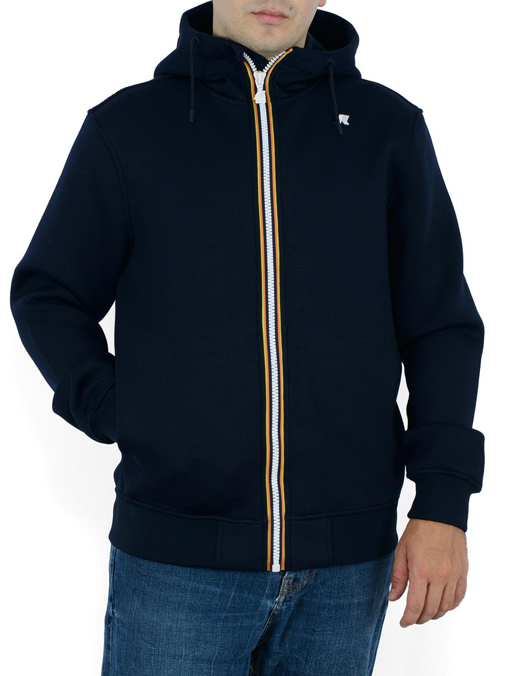 K-Way Felpa Uomo K2141dw Blu