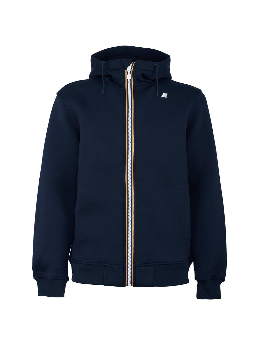 K-Way Felpa Uomo K2141dw Blu