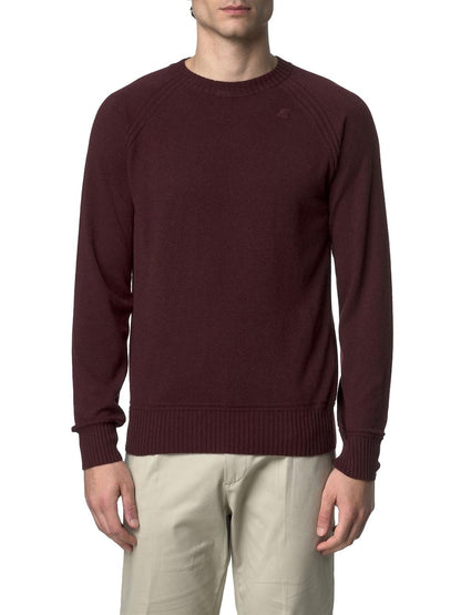 K-Way Pullover Uomo K2142gw Bordeaux