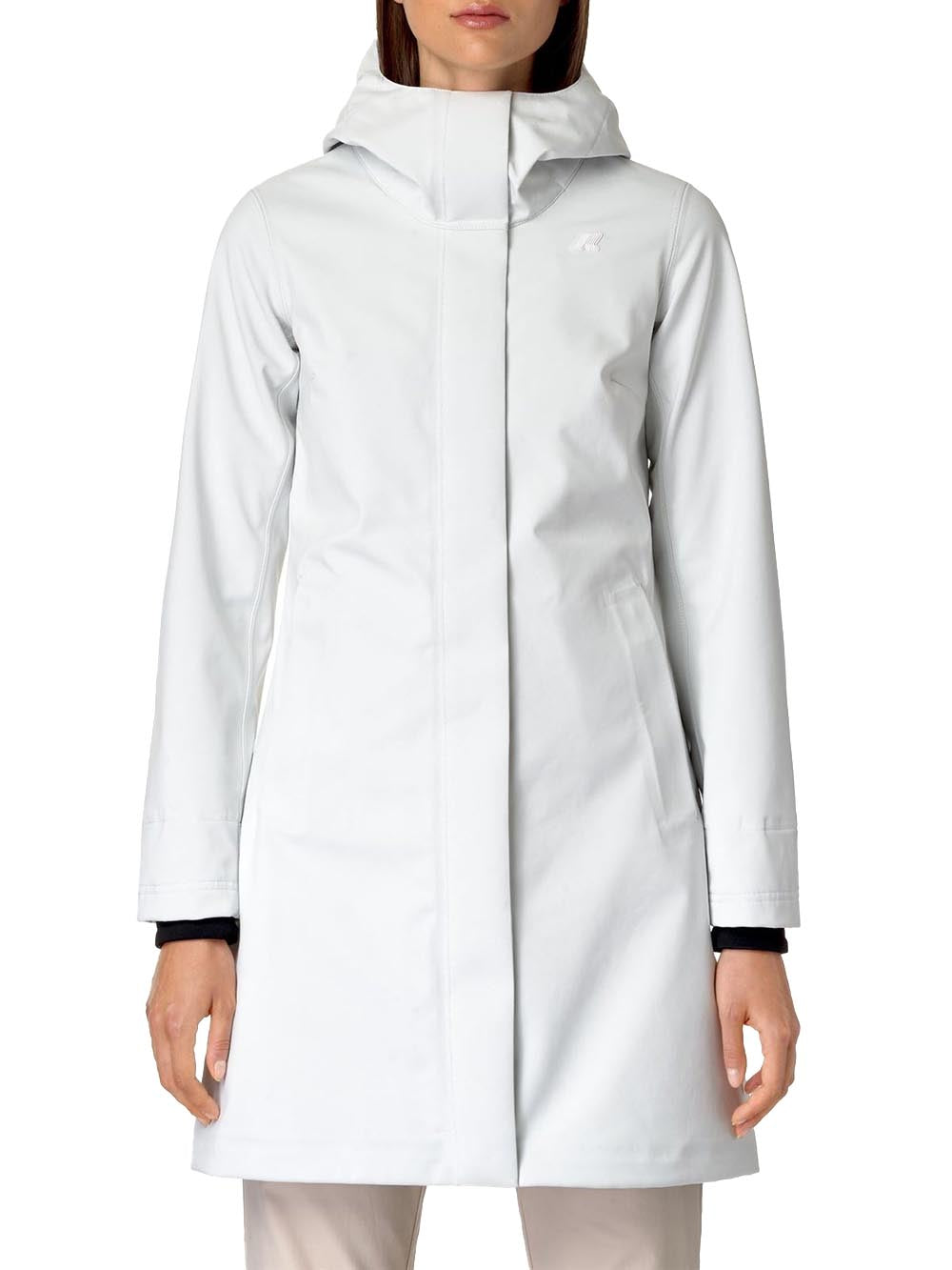 K-Way Giubbino Donna K21489w Bianco