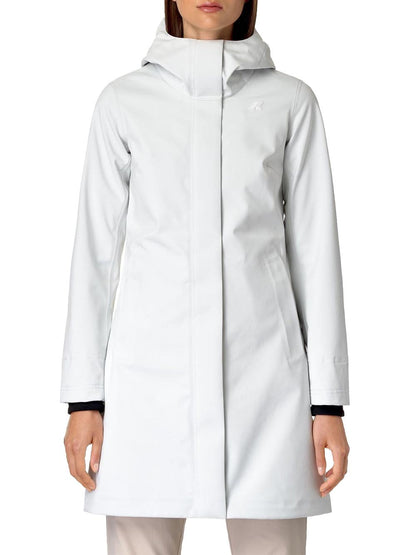 K-Way Giubbino Donna K21489w Bianco