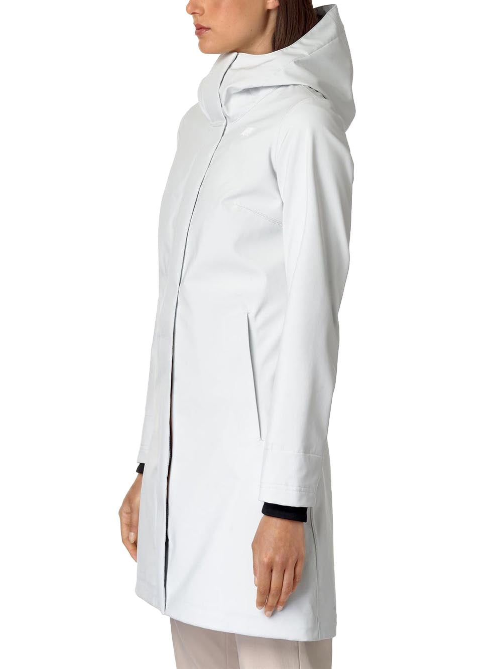 K-Way Giubbino Donna K21489w Bianco