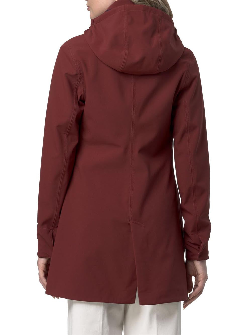 K-Way Giubbino Donna K2148bw Bordeaux/Blu