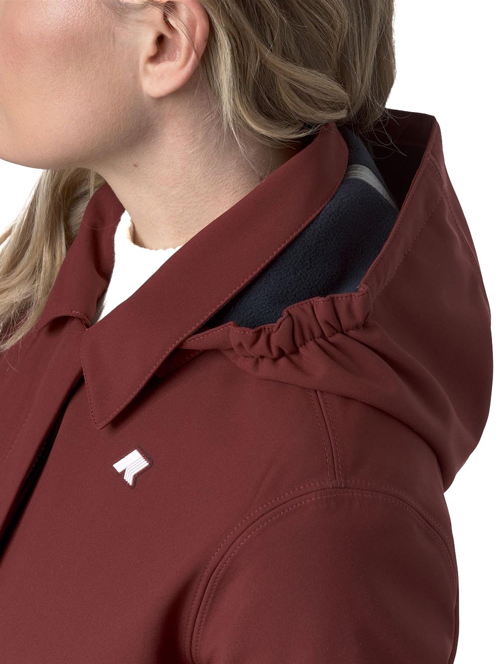 K-Way Giubbino Donna K2148bw Bordeaux/Blu