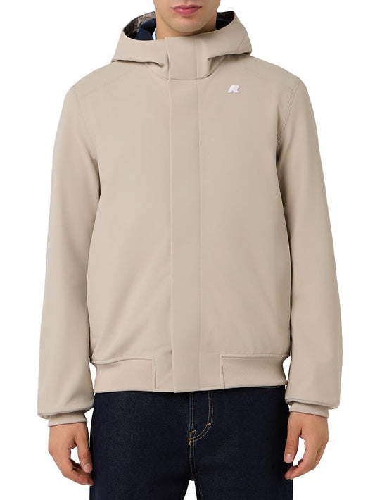 K-Way Giubbino Uomo K3135kw Beige/blu