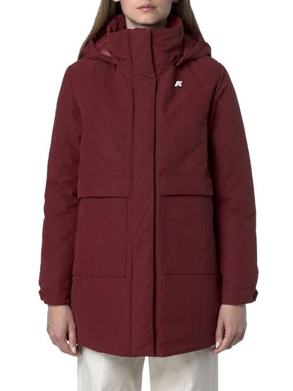 K-Way Giubbino Donna K41461w Bordeaux