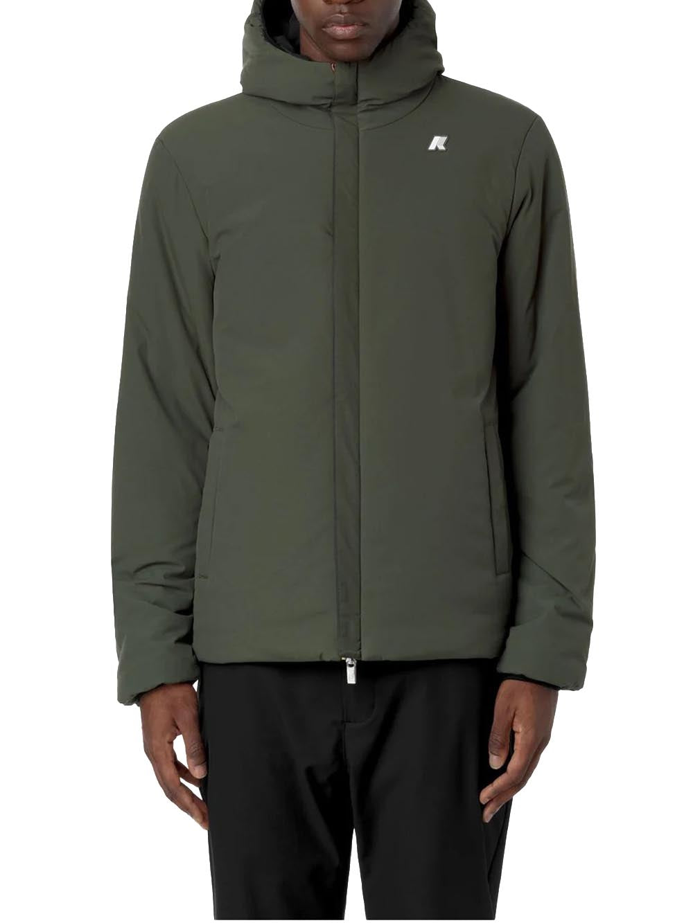 K-Way Giubbino Uomo K6128vw Nero/verde