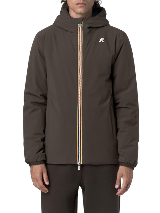 K-Way Giubbino Uomo K6128vw Marrone/blu