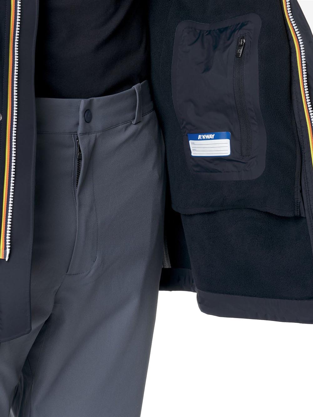 K-Way Giubbino Uomo K7126uw Blu