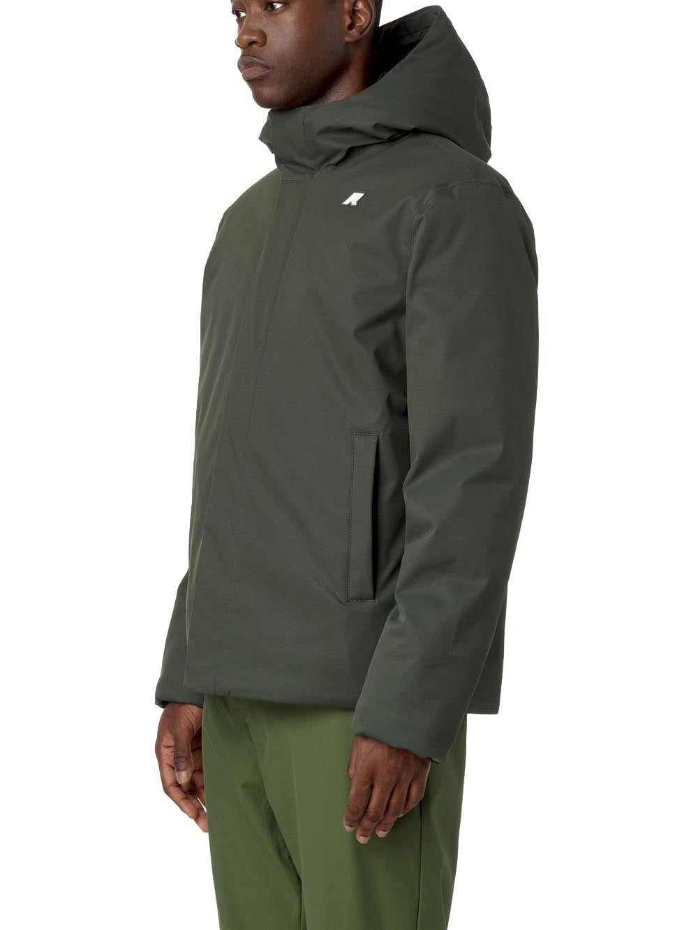 K-Way Giubbino Uomo K8133dw Verde/blu