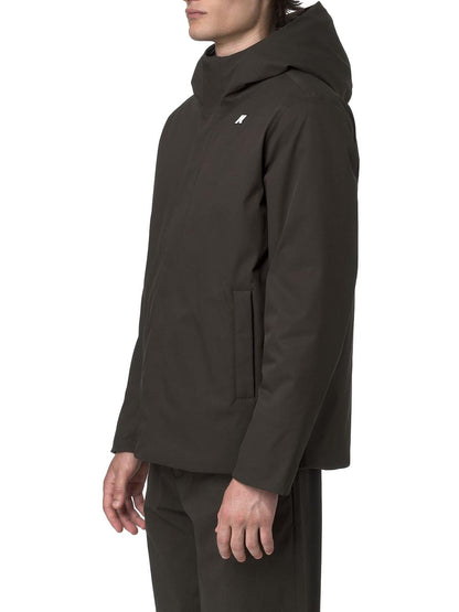 JACKO TWILL MARMOTTA K-Way Giubbino Uomo K8133dw Verde blu