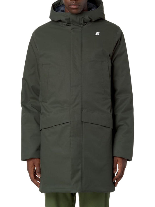 K-Way Giubbino Uomo K8133fw Verde/blu