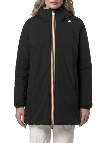 K-Way Giubbino Donna K8134dw Nero/beige