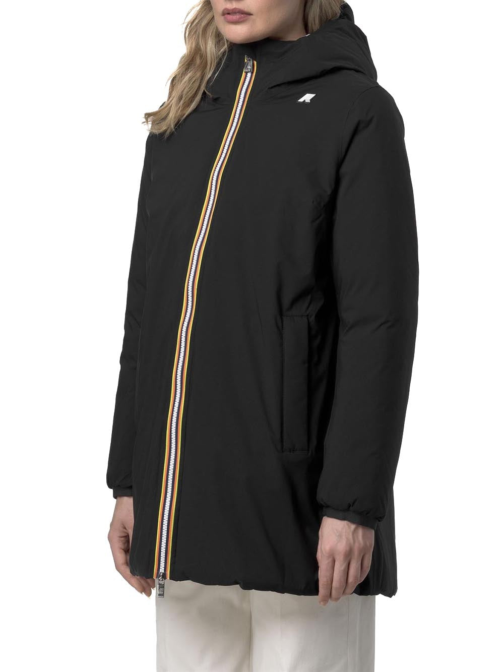 K-Way Giubbino Donna K8134dw Nero/beige