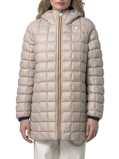 K-Way Giubbino Donna K8134dw Nero/beige