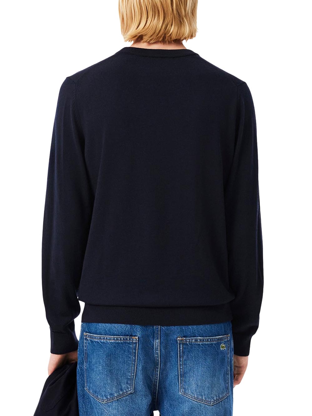 Lacoste Pullover Uomo Ah1969 Blu