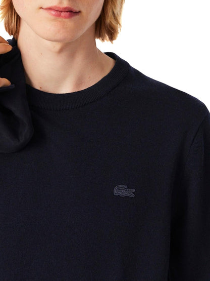 Lacoste Pullover Uomo Ah1969 Blu