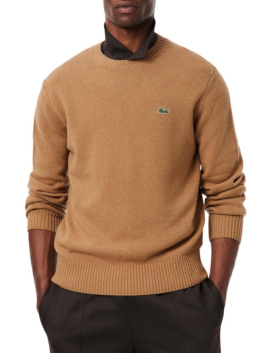 Lacoste Pullover Uomo Ah2916 Beige