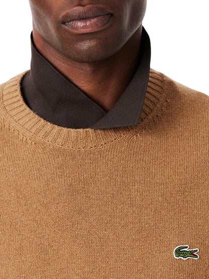 Lacoste Pullover Uomo Ah2916 Beige