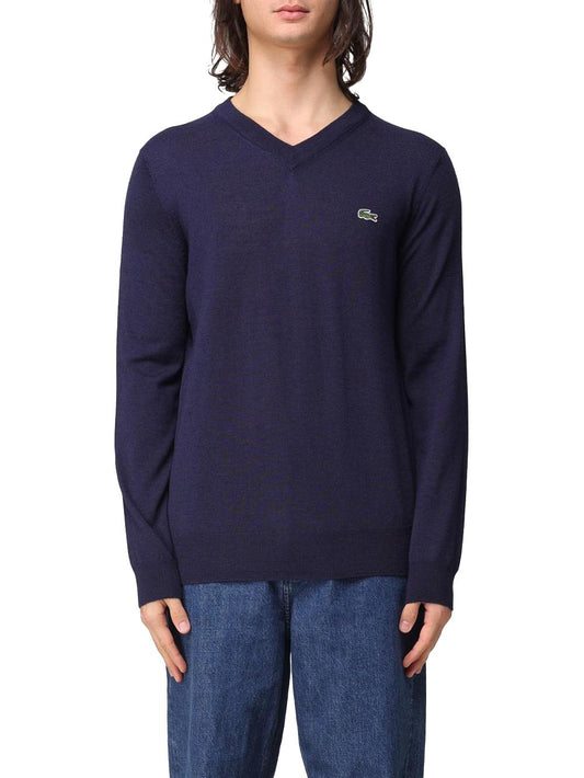 Lacoste Pullover Uomo Ah3221 Blu