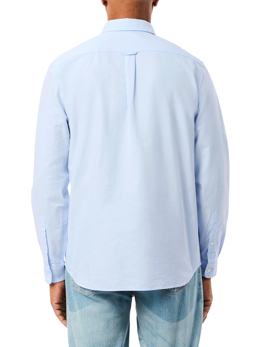 Lacoste Camicia Uomo Ch1911 Celeste