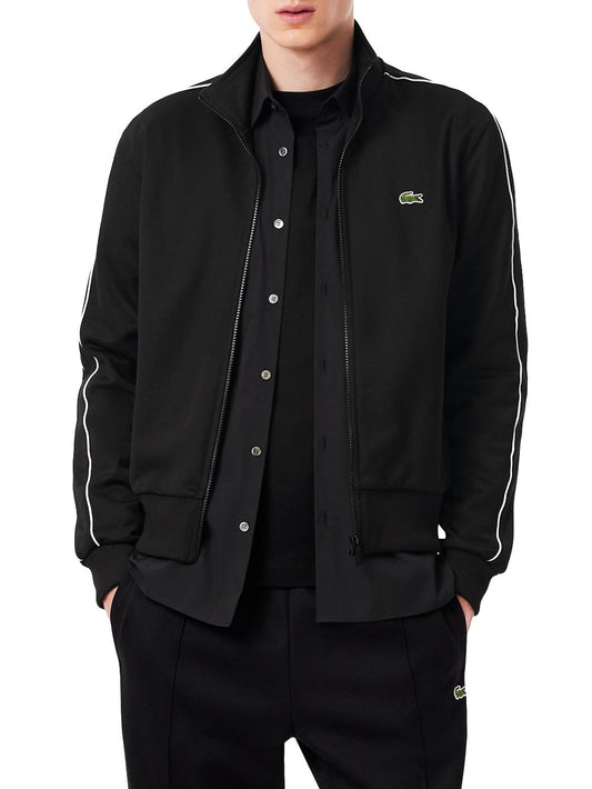 Lacoste Felpa Uomo Sh1457 Nero