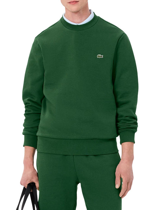 Lacoste Felpa Uomo Sh9608 Verde