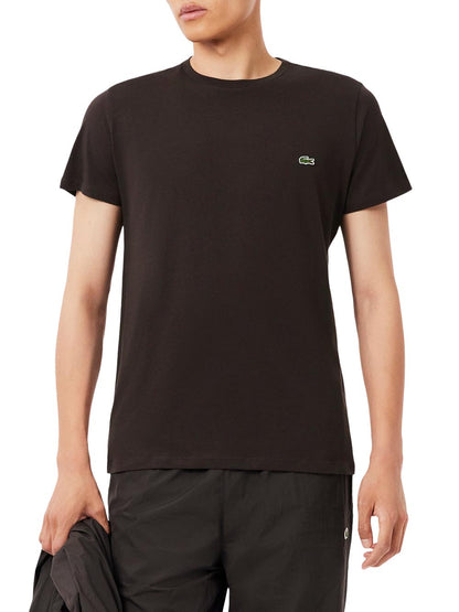 Lacoste T-shirt Uomo Th6709 Marrone